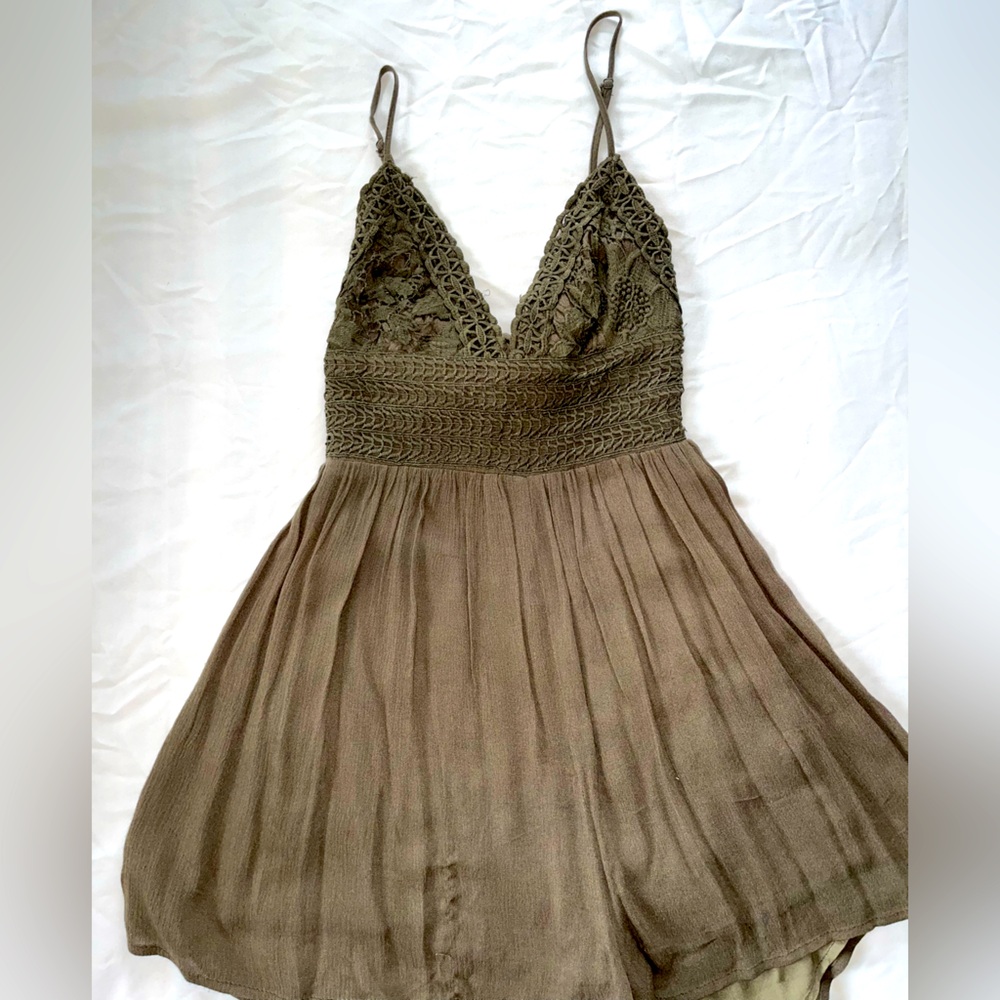 Illa Illa Green Lace Romper